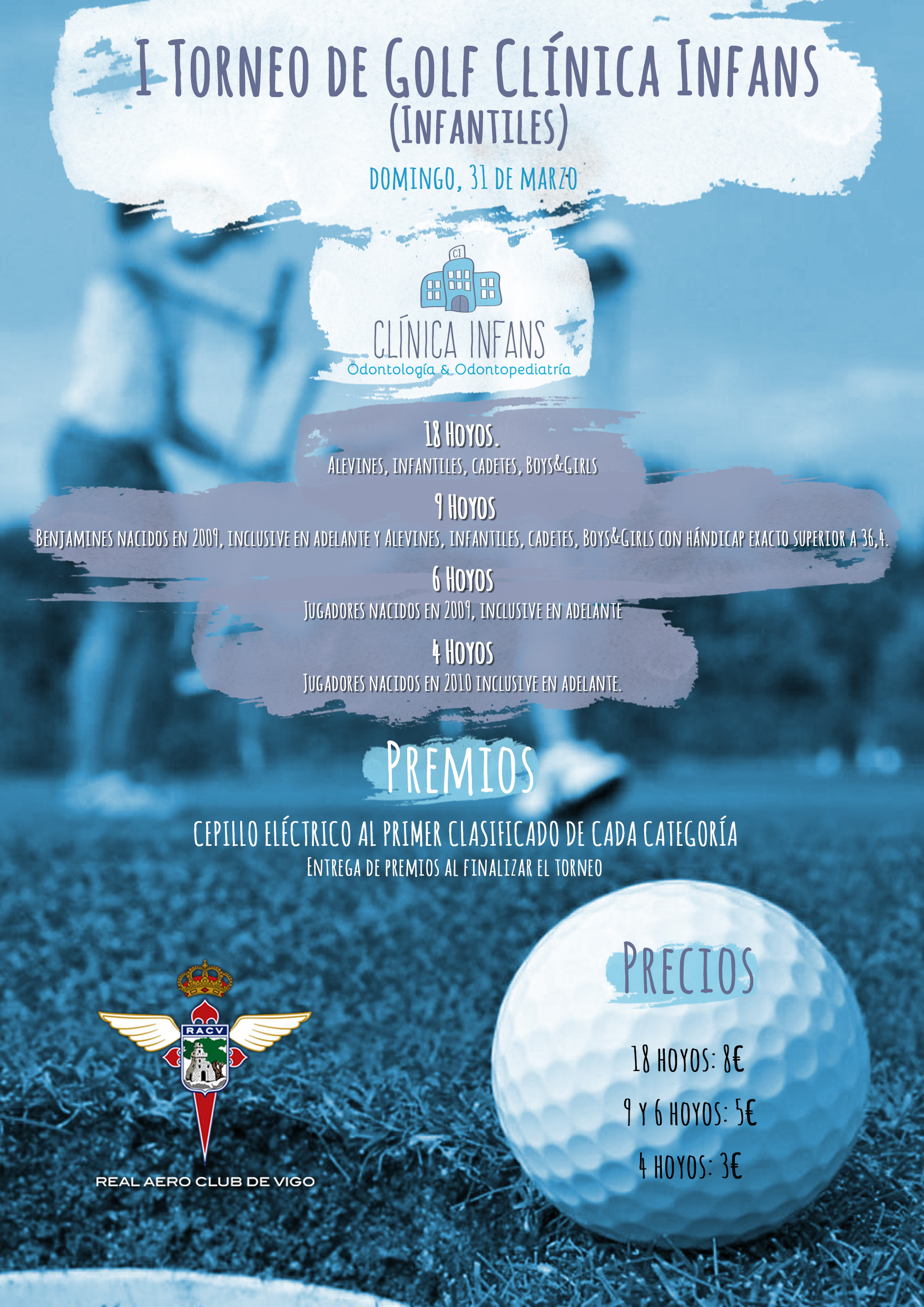 I TORNEO DE GOLF CLÍNICA INFANS iNFANTILES