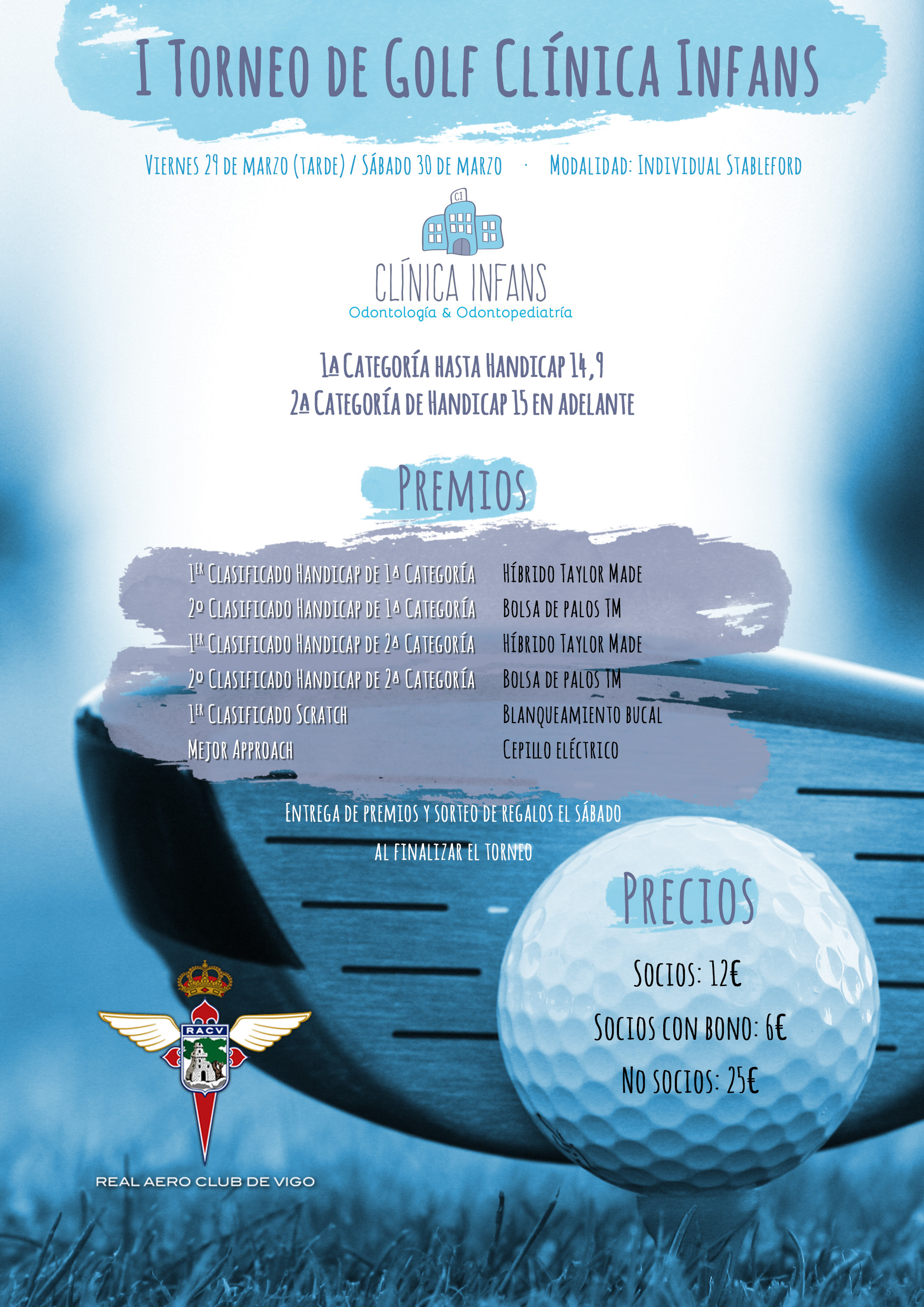 I TORNEO DE GOLF CLÍNICA INFANS
