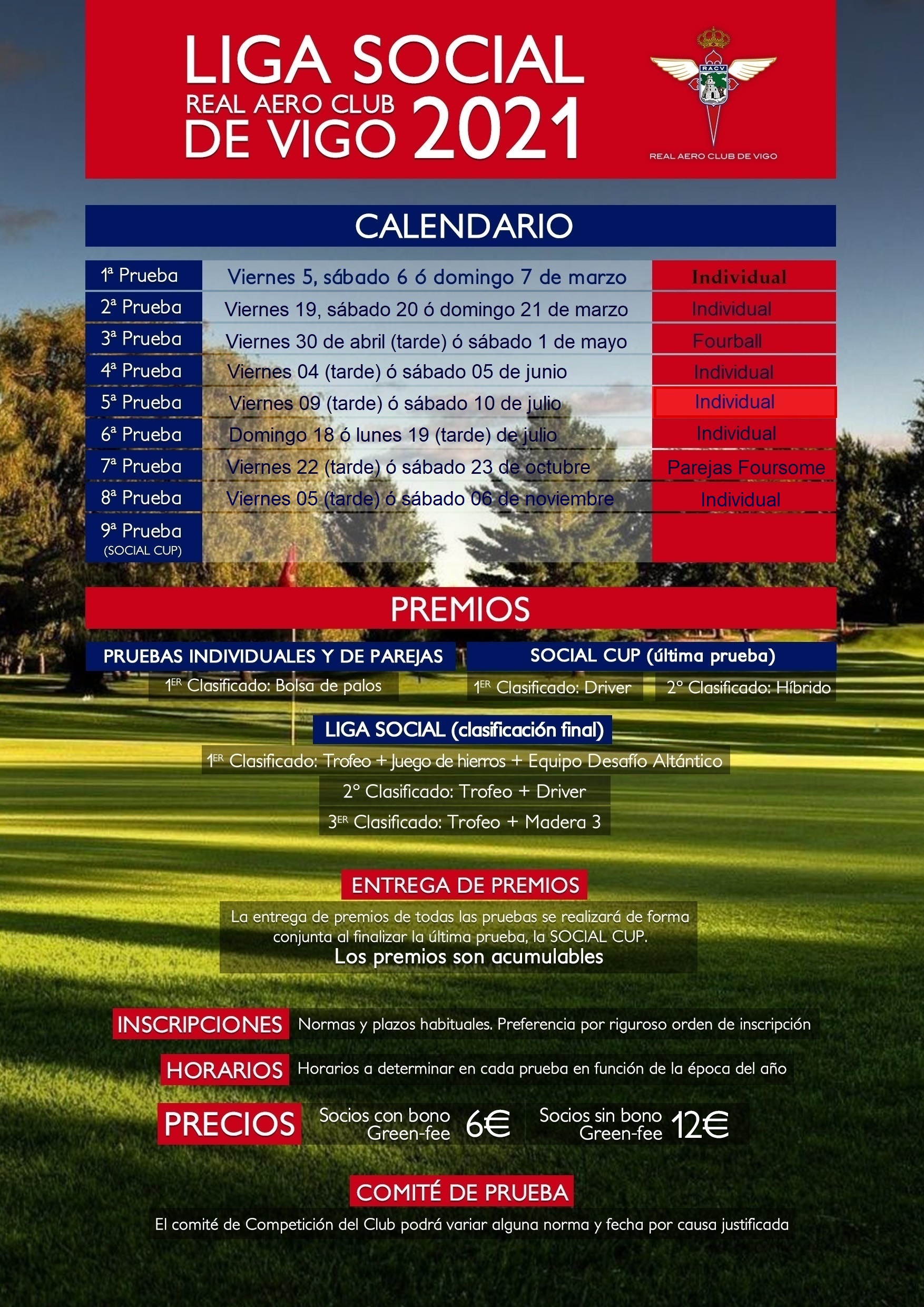 8ª Prueba Liga Social 2021